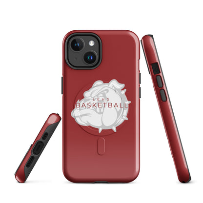 Magsafe Tough Case for iPhone | Lynn English Cheerleading | Bulldogs Basketball Logo