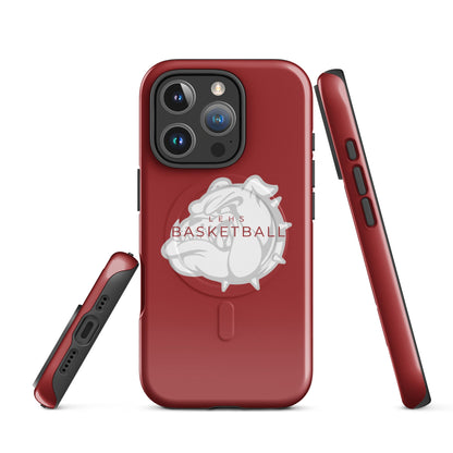 Magsafe Tough Case for iPhone | Lynn English Cheerleading | Bulldogs Basketball Logo