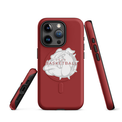 Magsafe Tough Case for iPhone | Lynn English Cheerleading | Bulldogs Basketball Logo