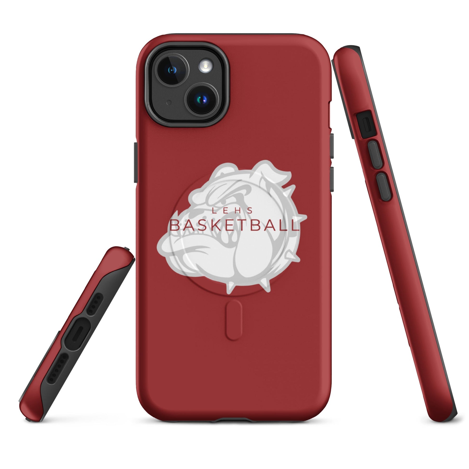 Magsafe Tough Case for iPhone | Lynn English Cheerleading | Bulldogs Basketball Logo