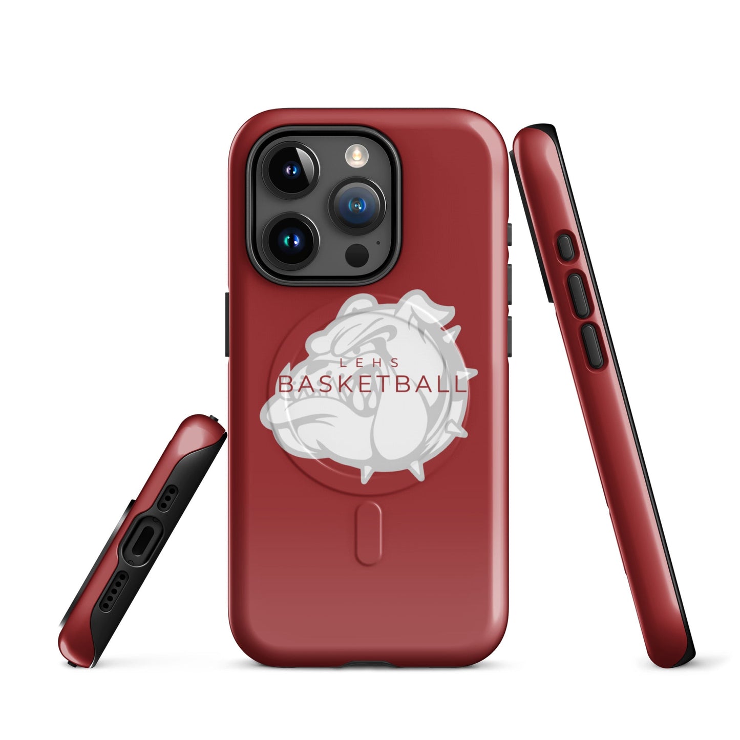 Magsafe Tough Case for iPhone | Lynn English Cheerleading | Bulldogs Basketball Logo