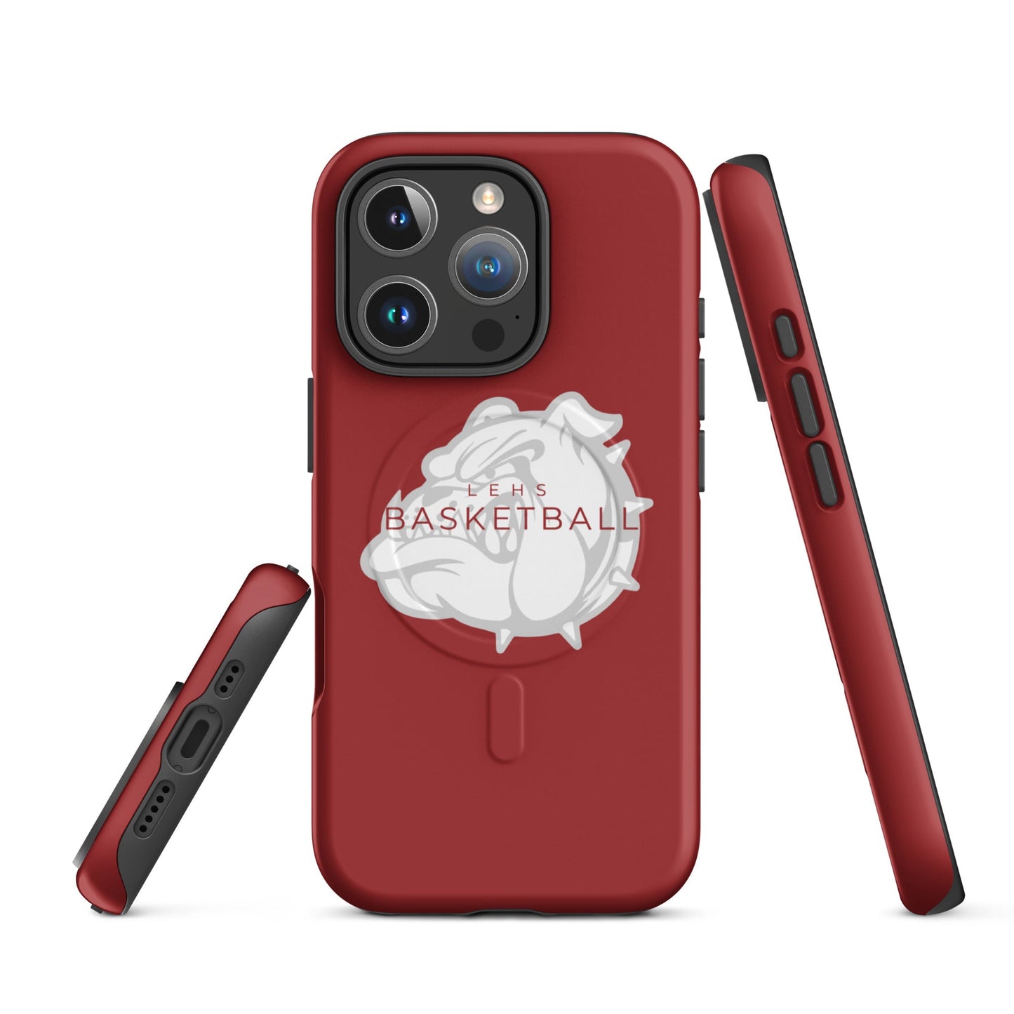 Magsafe Tough Case for iPhone | Lynn English Cheerleading | Bulldogs Basketball Logo