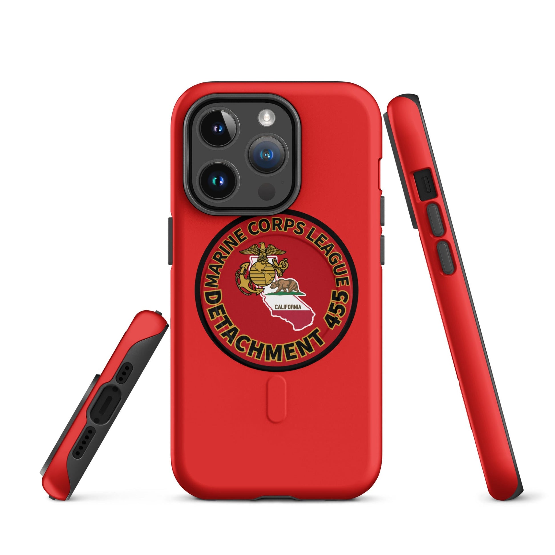 Magsafe Tough Case for iPhone | Marine Corps League kings County Det 455 | Badge Logo