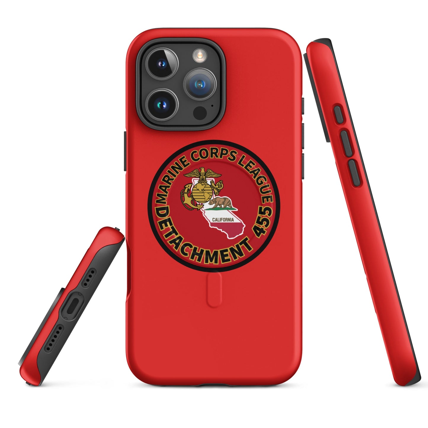 Magsafe Tough Case for iPhone | Marine Corps League kings County Det 455 | Badge Logo