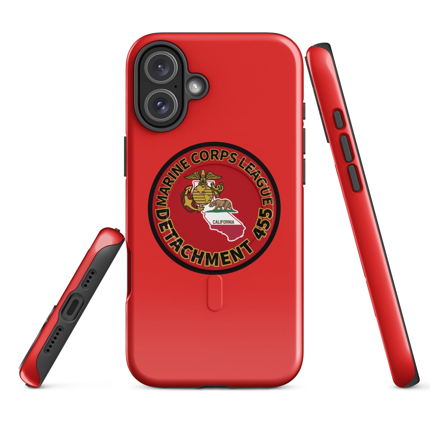 Magsafe Tough Case for iPhone | Marine Corps League kings County Det 455 | Badge Logo