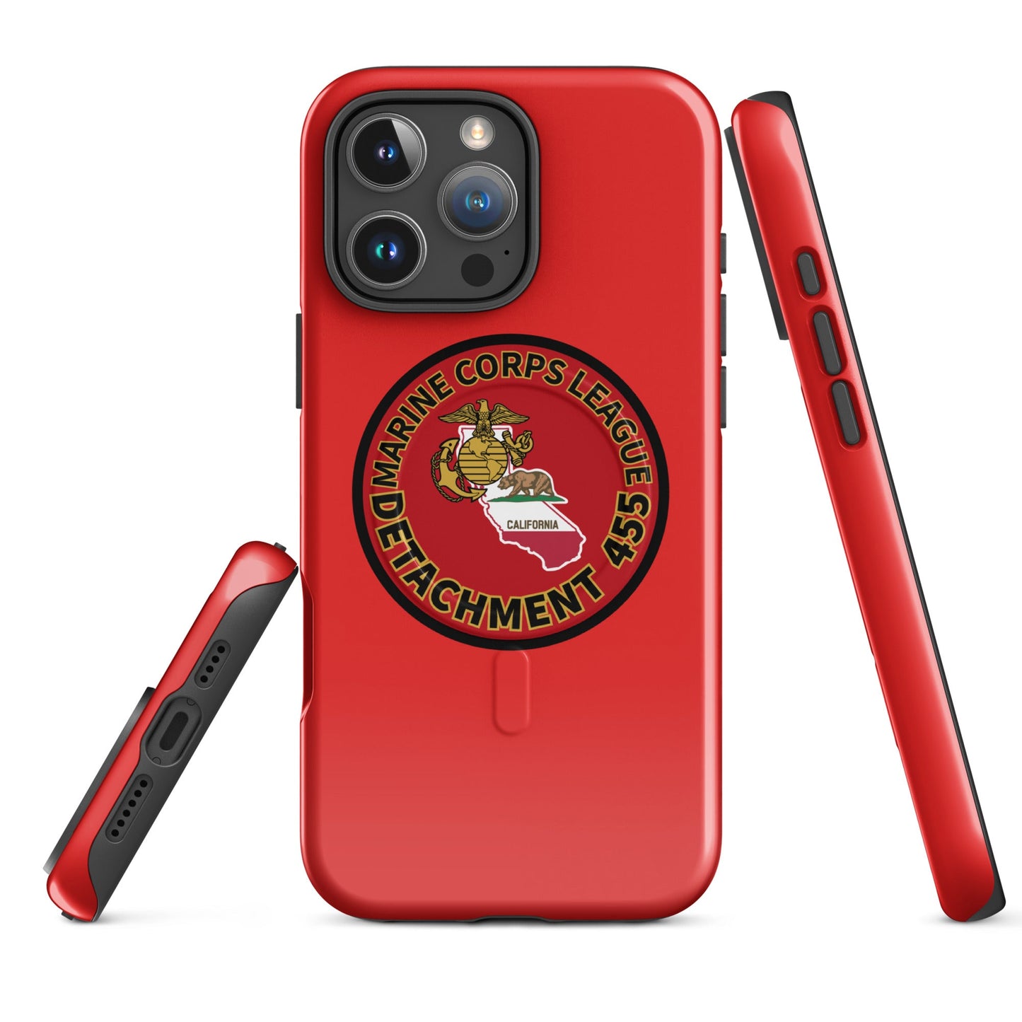 Magsafe Tough Case for iPhone | Marine Corps League kings County Det 455 | Badge Logo
