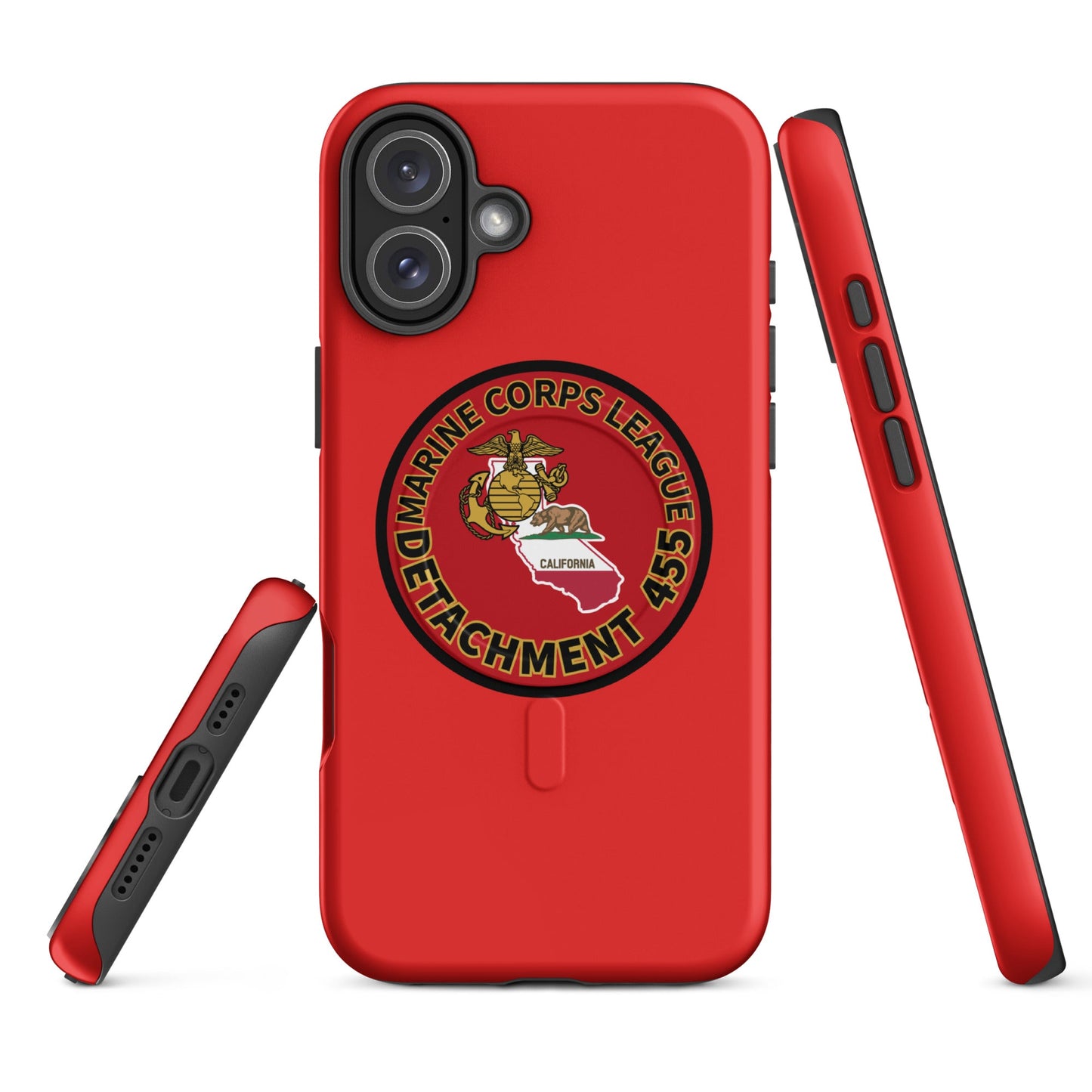 Magsafe Tough Case for iPhone | Marine Corps League kings County Det 455 | Badge Logo