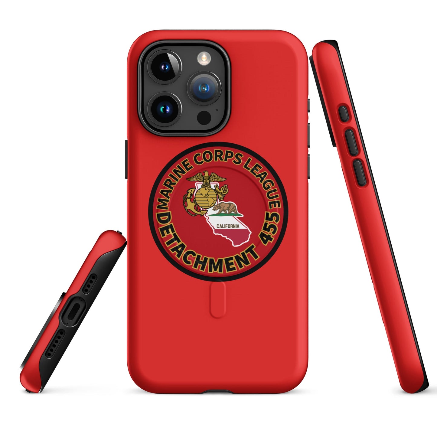 Magsafe Tough Case for iPhone | Marine Corps League kings County Det 455 | Badge Logo