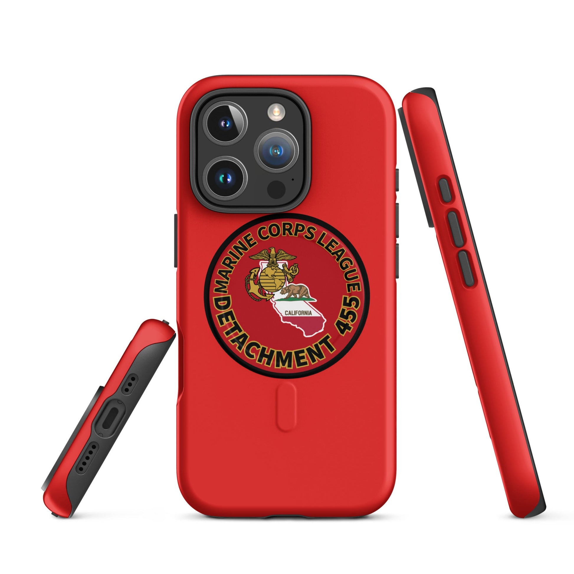 Magsafe Tough Case for iPhone | Marine Corps League kings County Det 455 | Badge Logo