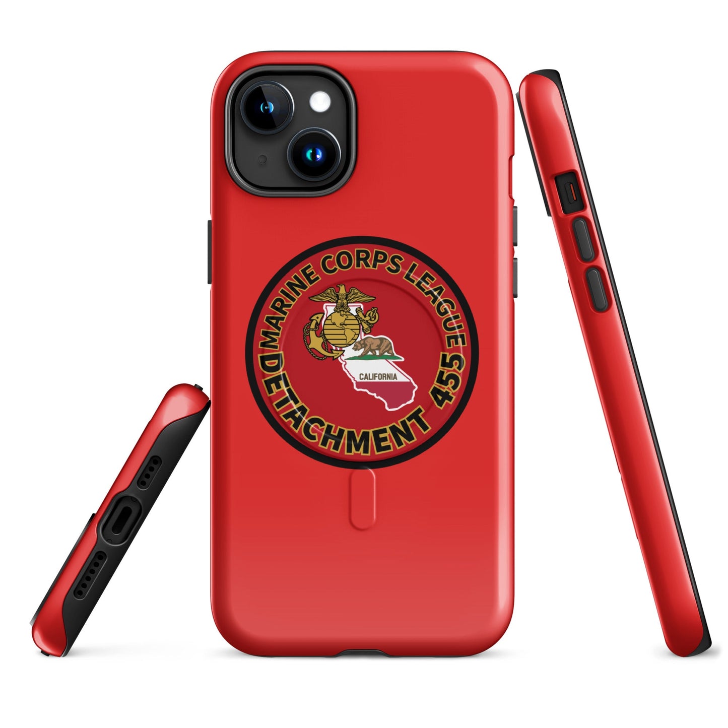 Magsafe Tough Case for iPhone | Marine Corps League kings County Det 455 | Badge Logo