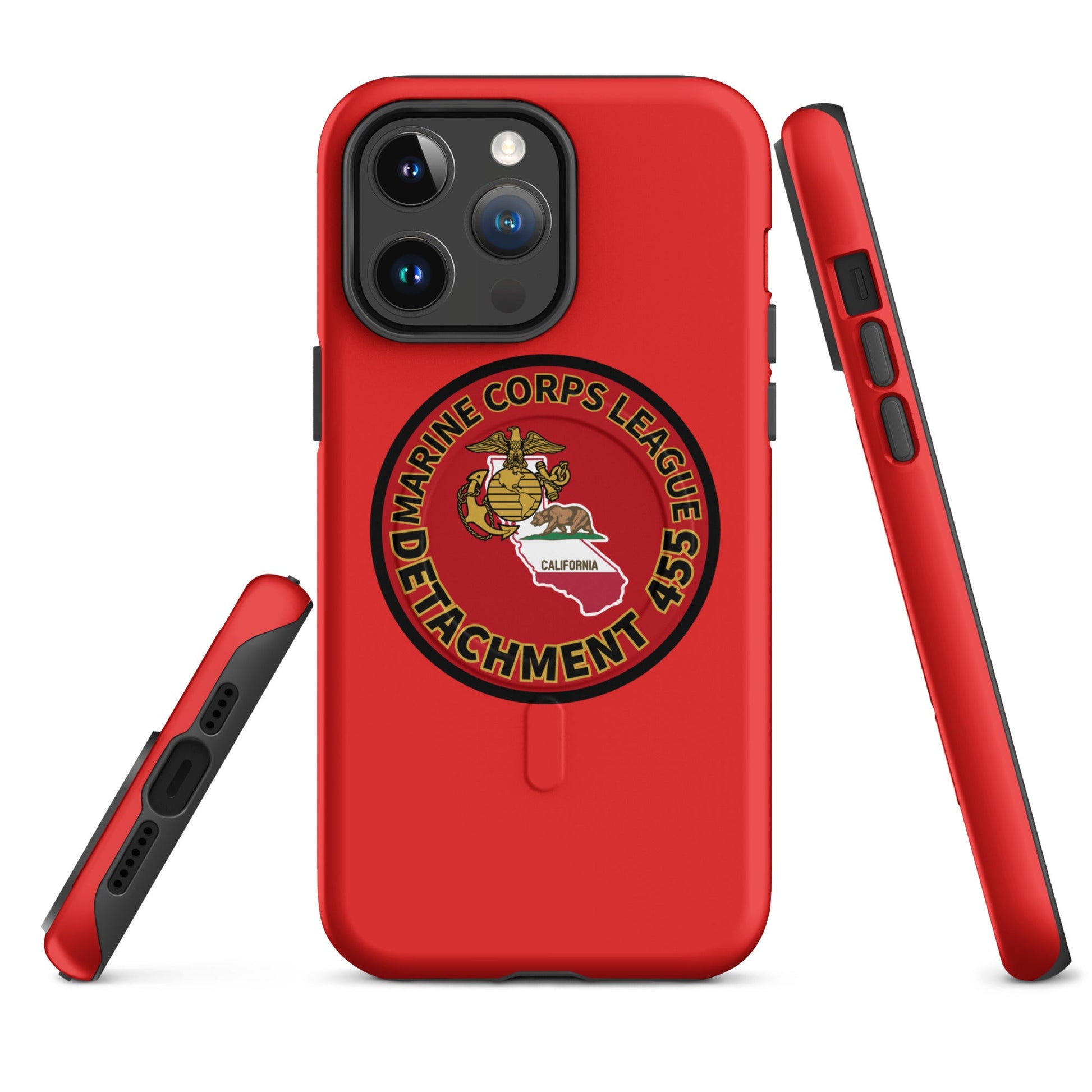 Magsafe Tough Case for iPhone | Marine Corps League kings County Det 455 | Badge Logo