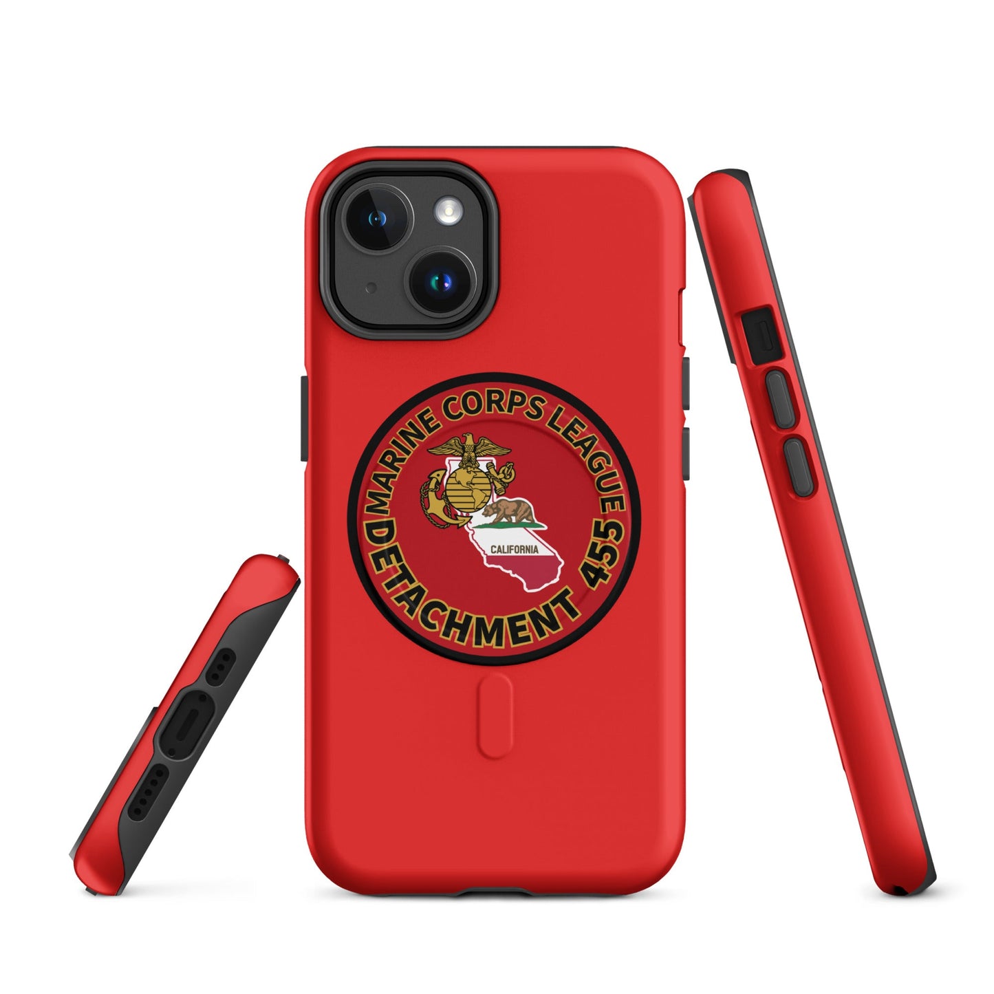 Magsafe Tough Case for iPhone | Marine Corps League kings County Det 455 | Badge Logo