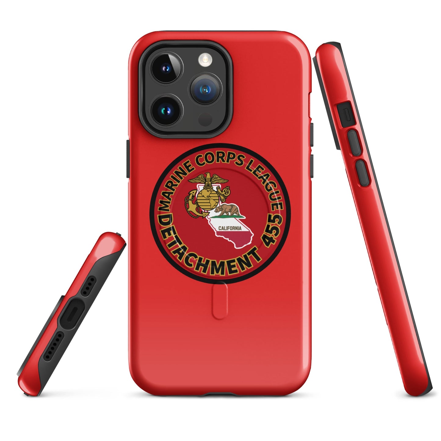 Magsafe Tough Case for iPhone | Marine Corps League kings County Det 455 | Badge Logo