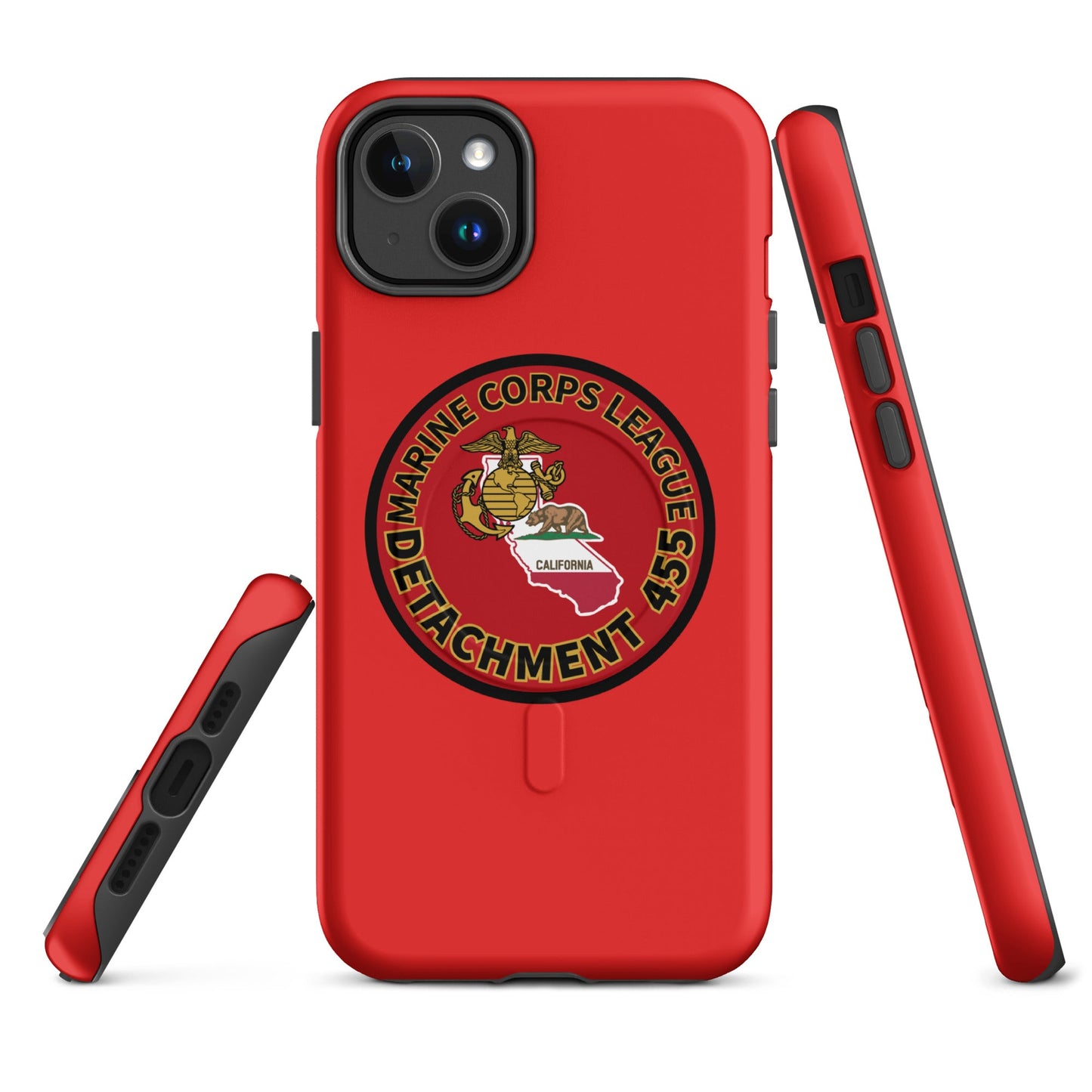 Magsafe Tough Case for iPhone | Marine Corps League kings County Det 455 | Badge Logo