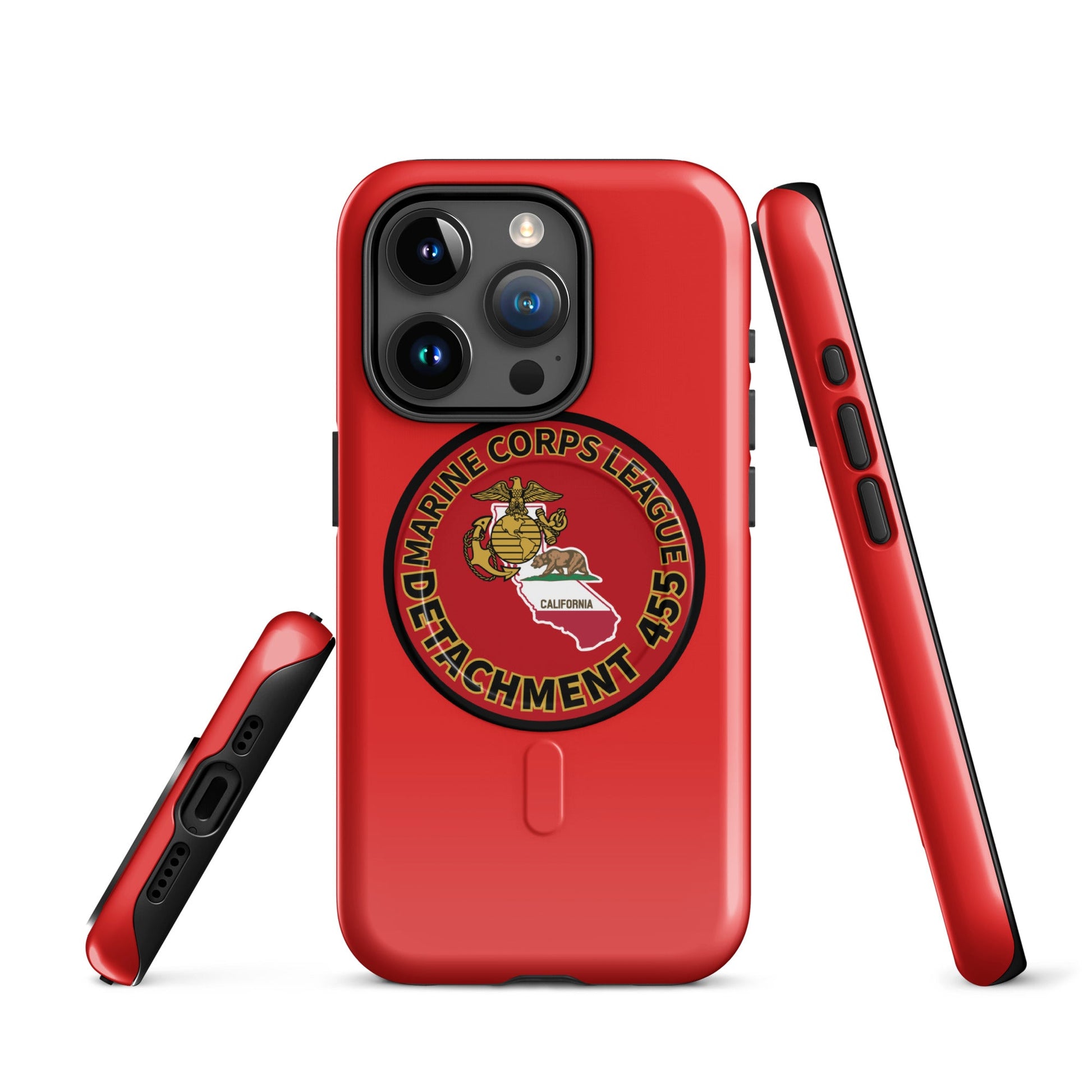 Magsafe Tough Case for iPhone | Marine Corps League kings County Det 455 | Badge Logo