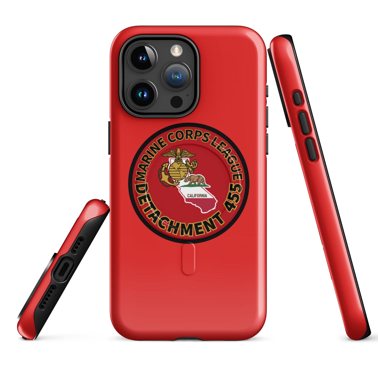 Magsafe Tough Case for iPhone | Marine Corps League kings County Det 455 | Badge Logo