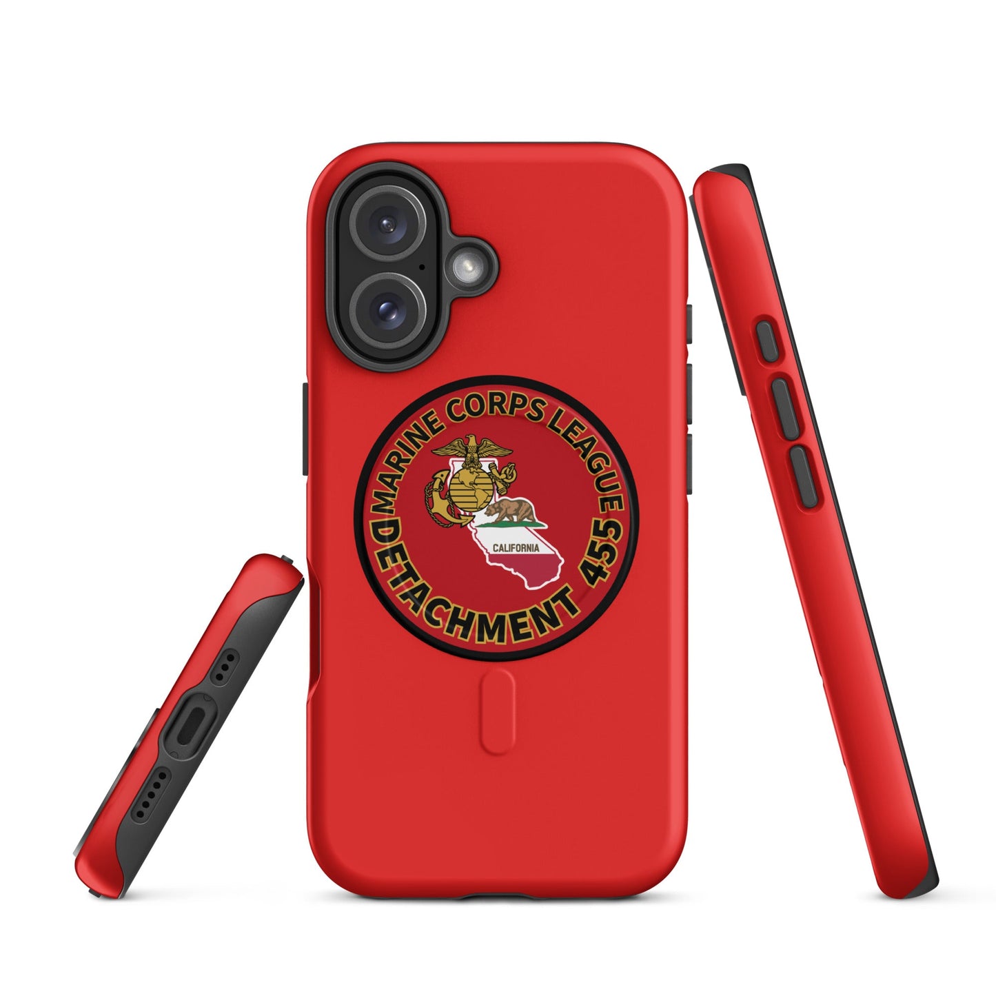 Magsafe Tough Case for iPhone | Marine Corps League kings County Det 455 | Badge Logo