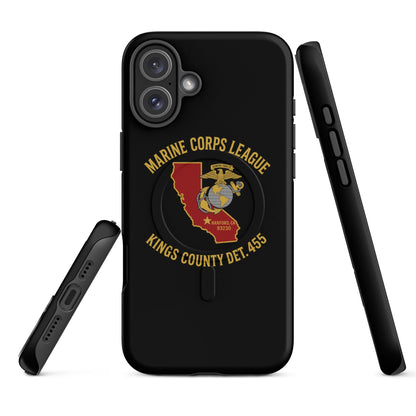 Magsafe Tough Case for iPhone | Marine Corps League kings County Det 455 | Crest Logo