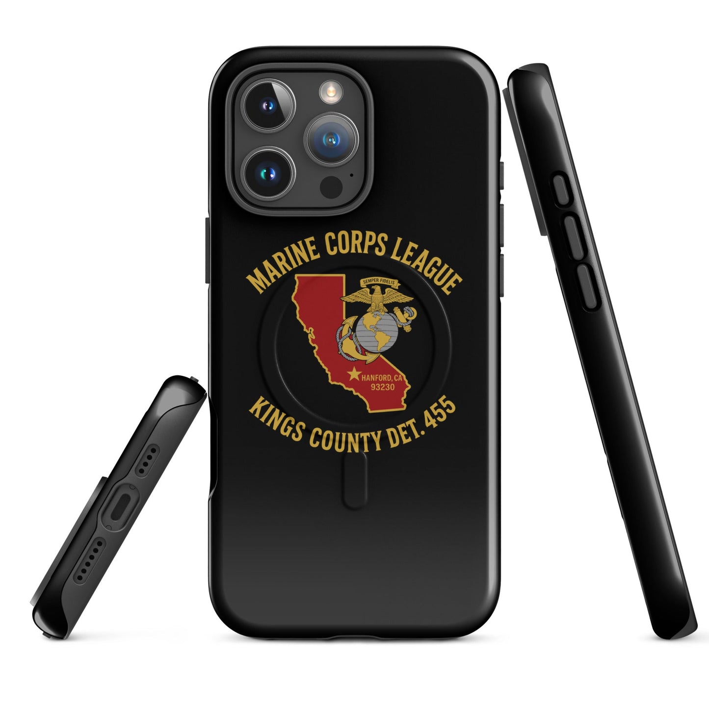 Magsafe Tough Case for iPhone | Marine Corps League kings County Det 455 | Crest Logo