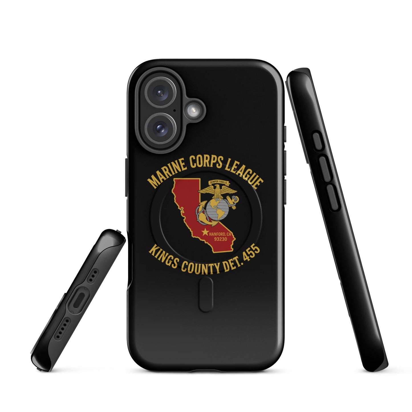 Magsafe Tough Case for iPhone | Marine Corps League kings County Det 455 | Crest Logo