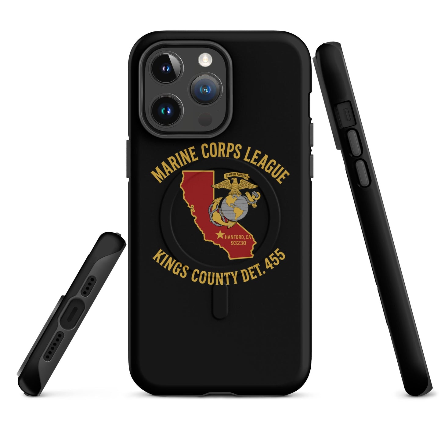 Magsafe Tough Case for iPhone | Marine Corps League kings County Det 455 | Crest Logo