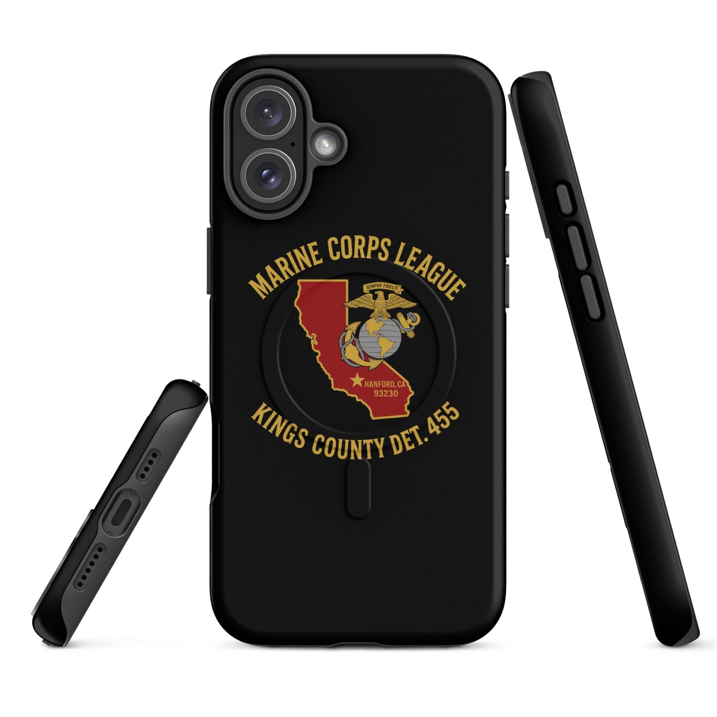 Magsafe Tough Case for iPhone | Marine Corps League kings County Det 455 | Crest Logo