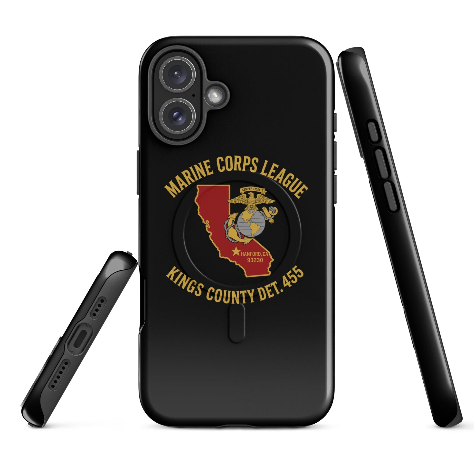 Magsafe Tough Case for iPhone | Marine Corps League kings County Det 455 | Crest Logo