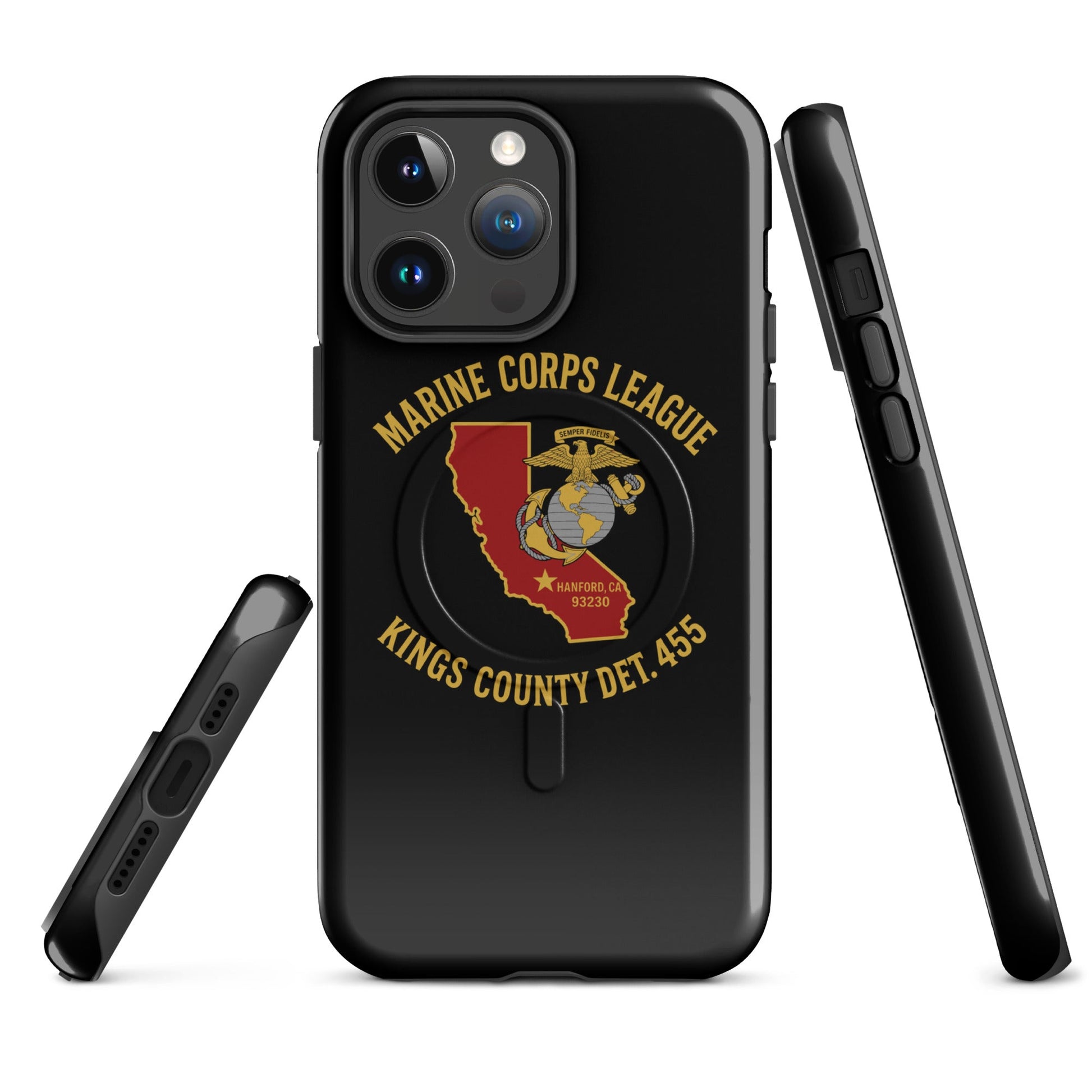 Magsafe Tough Case for iPhone | Marine Corps League kings County Det 455 | Crest Logo