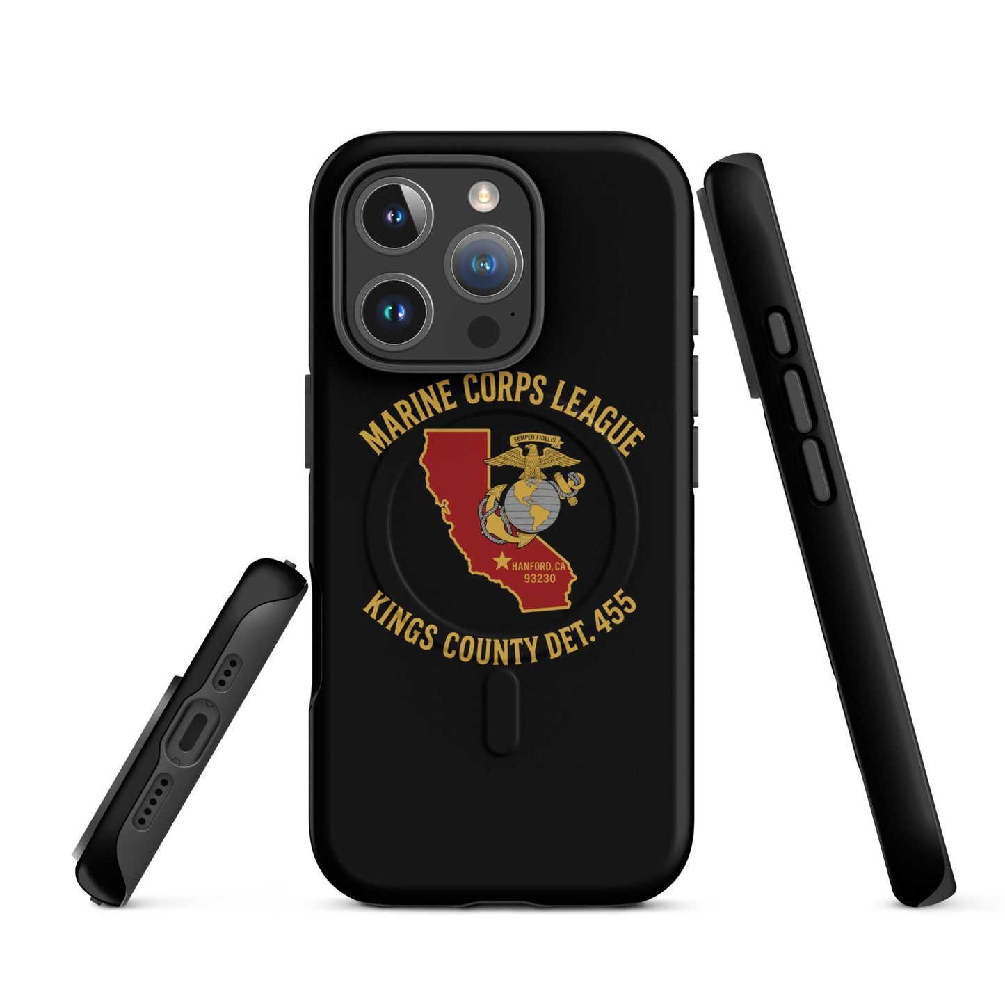 Magsafe Tough Case for iPhone | Marine Corps League kings County Det 455 | Crest Logo