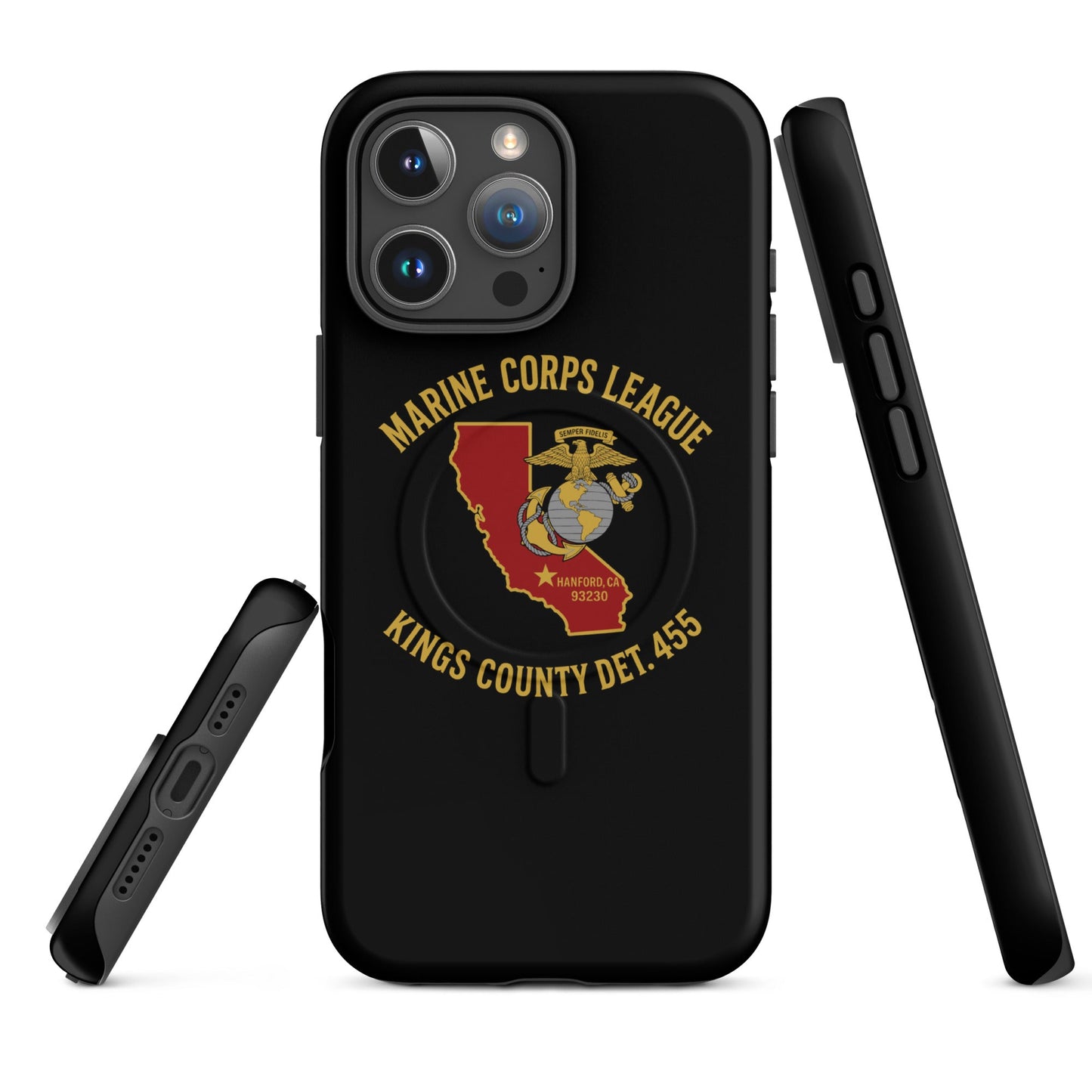 Magsafe Tough Case for iPhone | Marine Corps League kings County Det 455 | Crest Logo