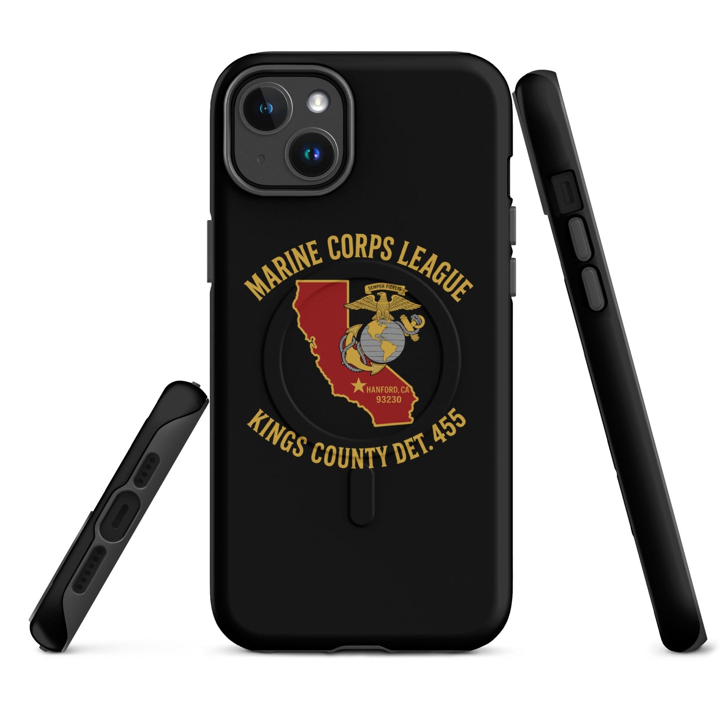 Magsafe Tough Case for iPhone | Marine Corps League kings County Det 455 | Crest Logo