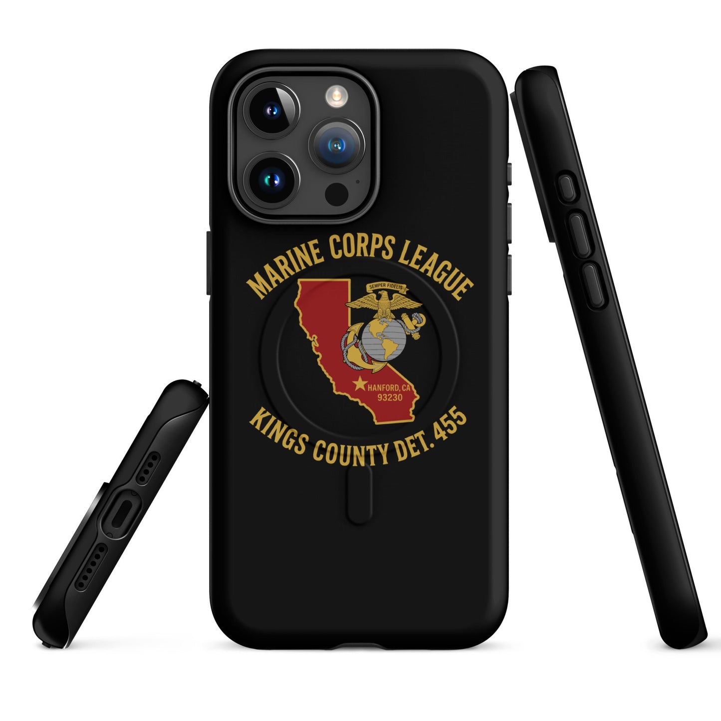 Magsafe Tough Case for iPhone | Marine Corps League kings County Det 455 | Crest Logo