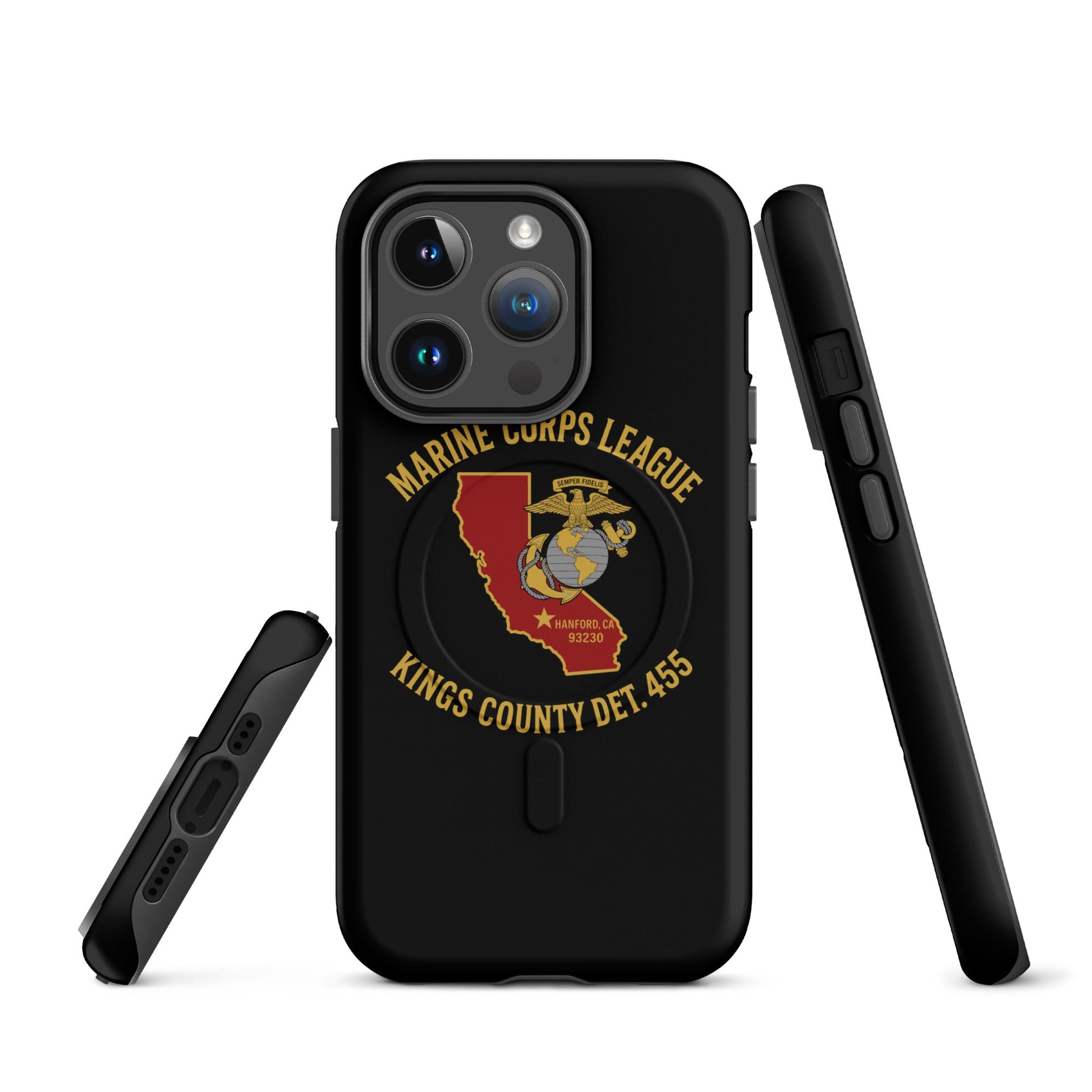 Magsafe Tough Case for iPhone | Marine Corps League kings County Det 455 | Crest Logo