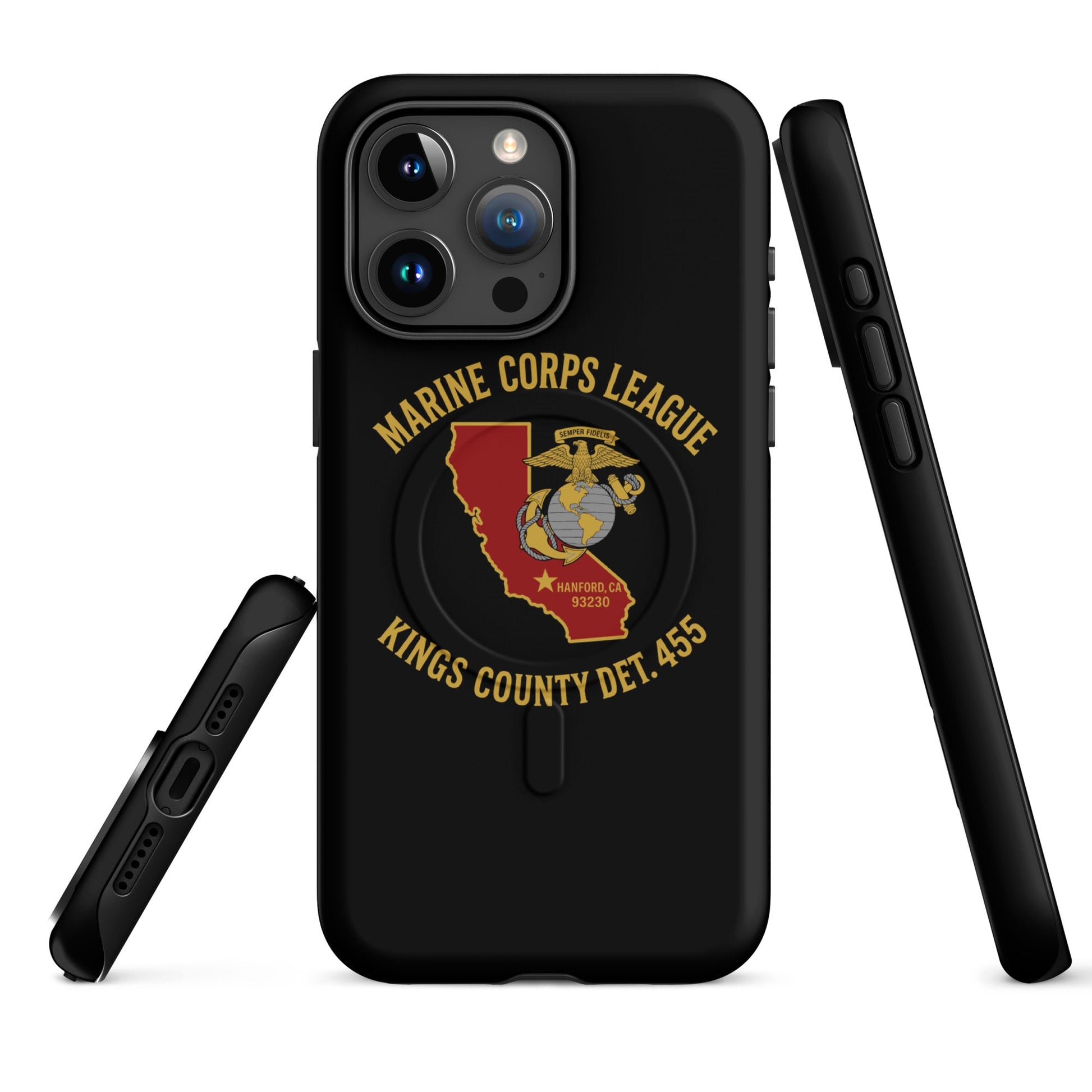 Magsafe Tough Case for iPhone | Marine Corps League kings County Det 455 | Crest Logo