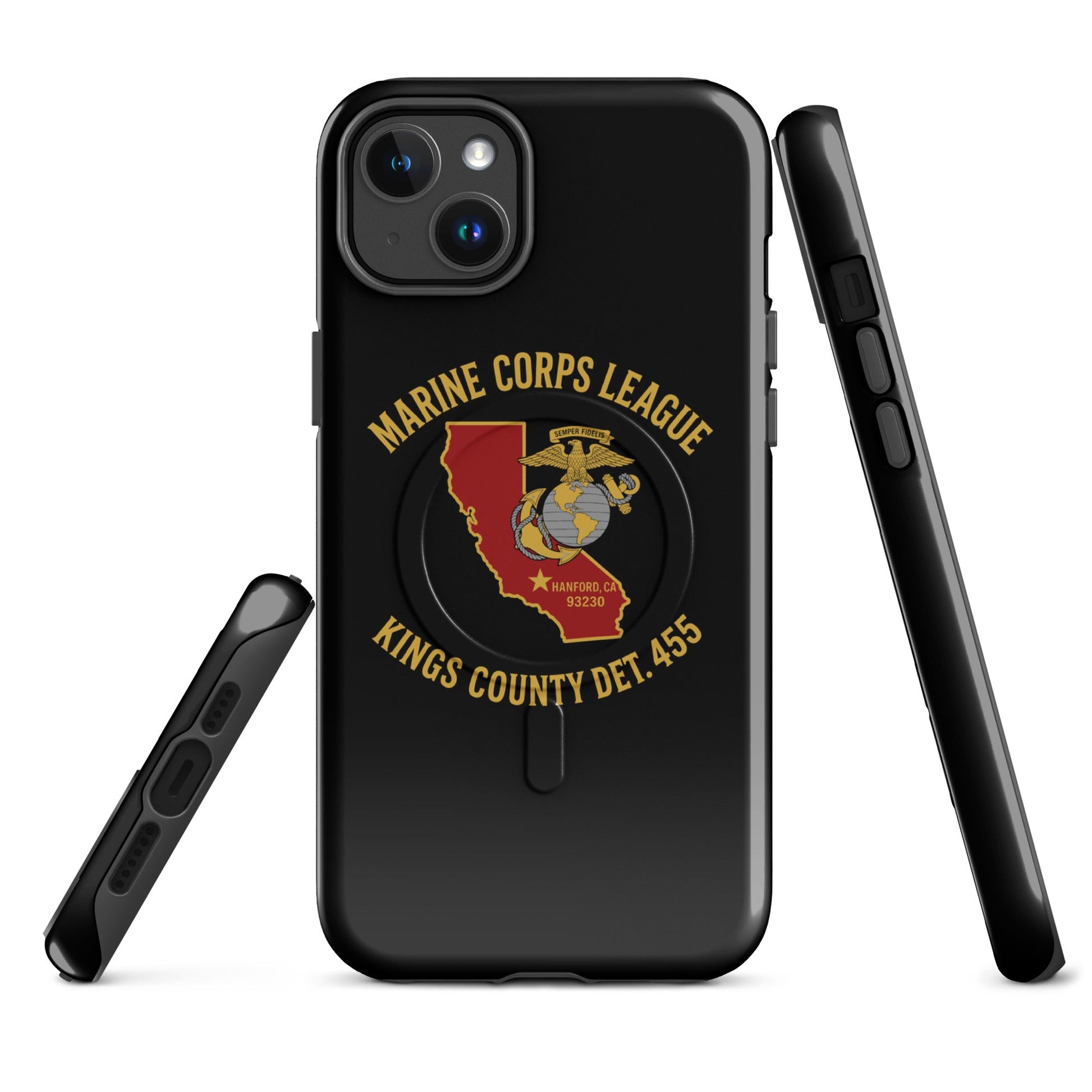 Magsafe Tough Case for iPhone | Marine Corps League kings County Det 455 | Crest Logo