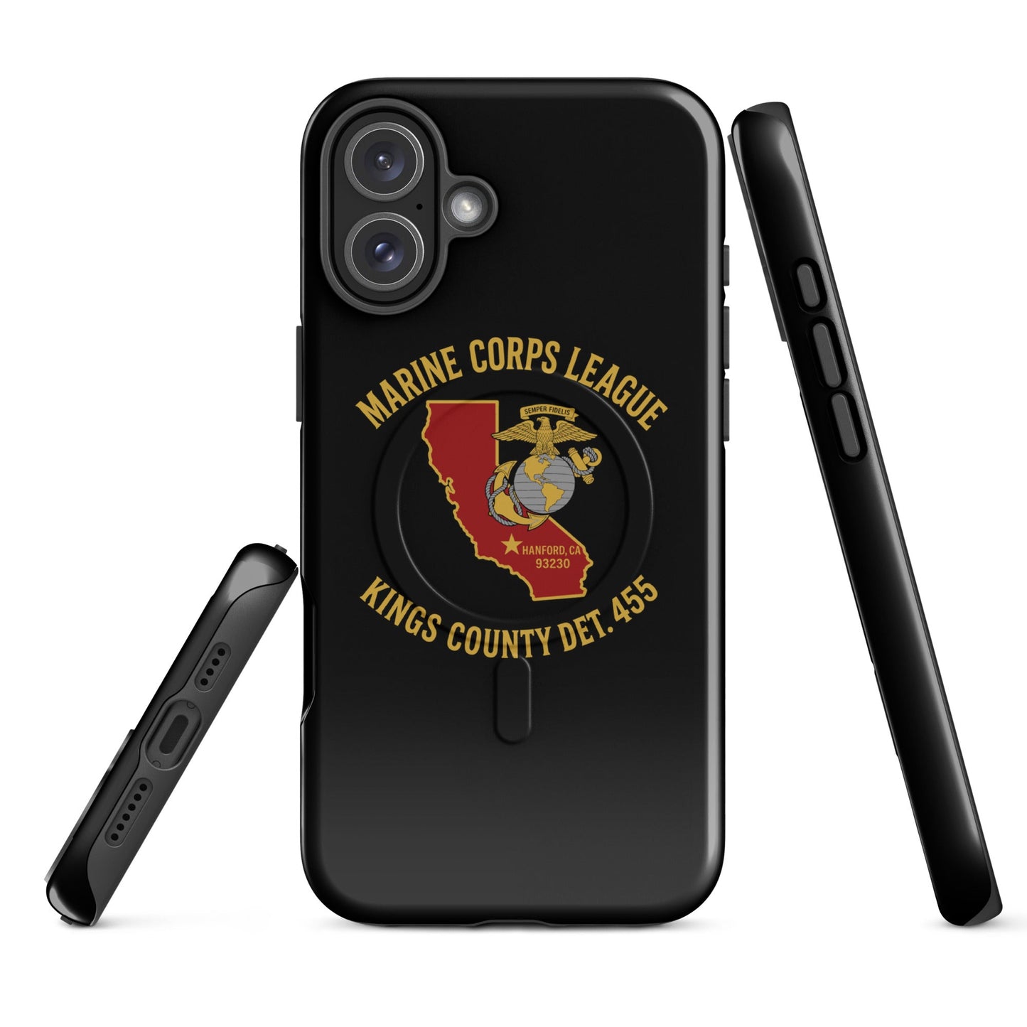 Magsafe Tough Case for iPhone | Marine Corps League kings County Det 455 | Crest Logo