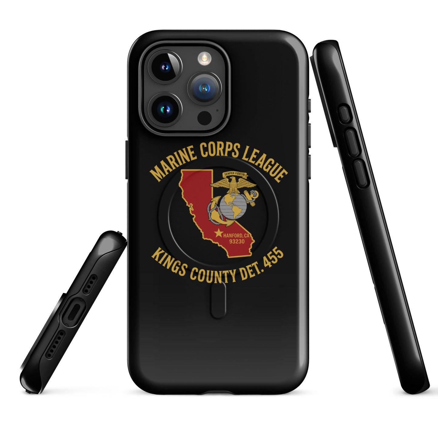 Magsafe Tough Case for iPhone | Marine Corps League kings County Det 455 | Crest Logo