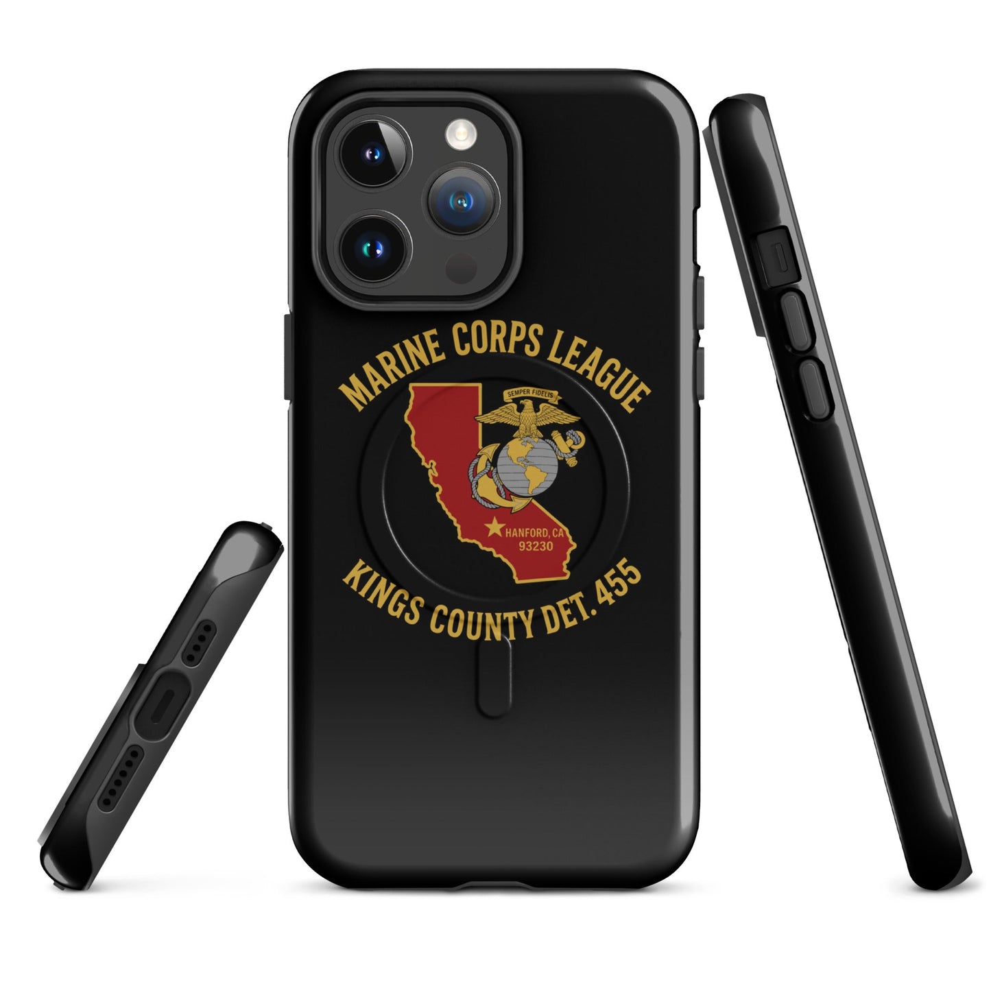 Magsafe Tough Case for iPhone | Marine Corps League kings County Det 455 | Crest Logo