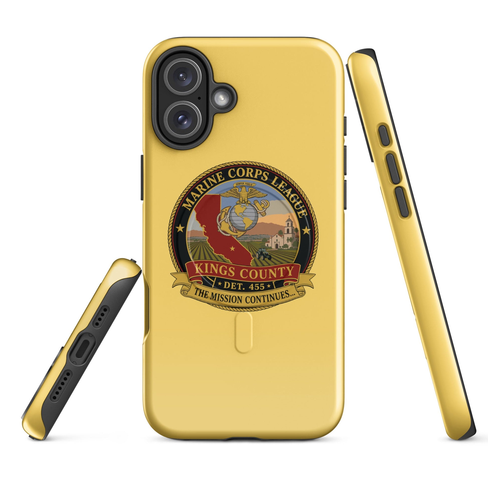 Magsafe Tough Case for iPhone | Marine Corps League kings County Det 455 | Shield Logo