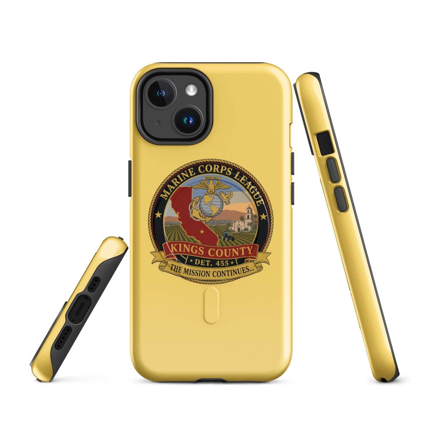 Magsafe Tough Case for iPhone | Marine Corps League kings County Det 455 | Shield Logo