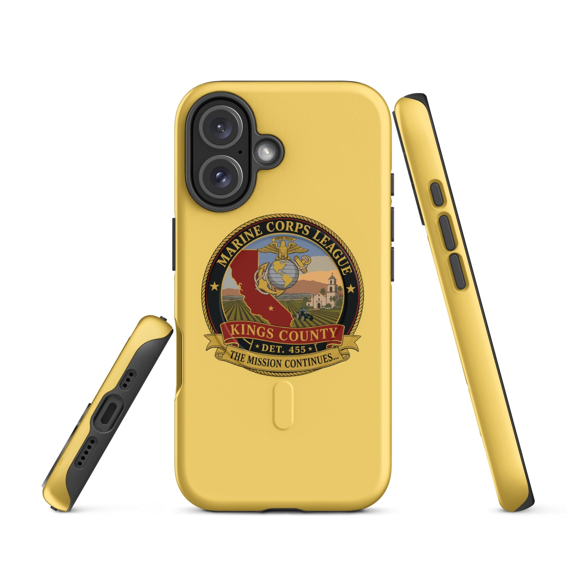 Magsafe Tough Case for iPhone | Marine Corps League kings County Det 455 | Shield Logo