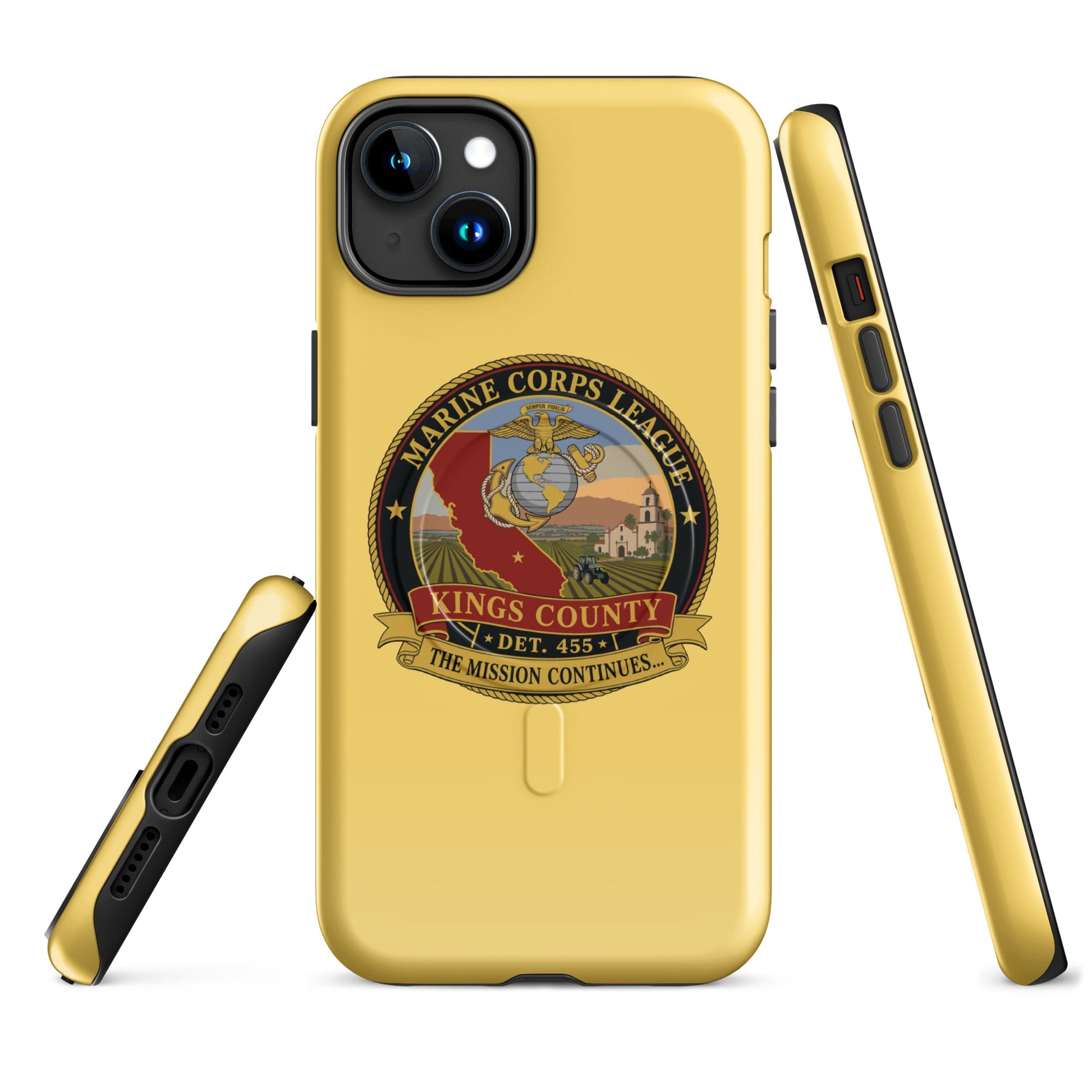 Magsafe Tough Case for iPhone | Marine Corps League kings County Det 455 | Shield Logo