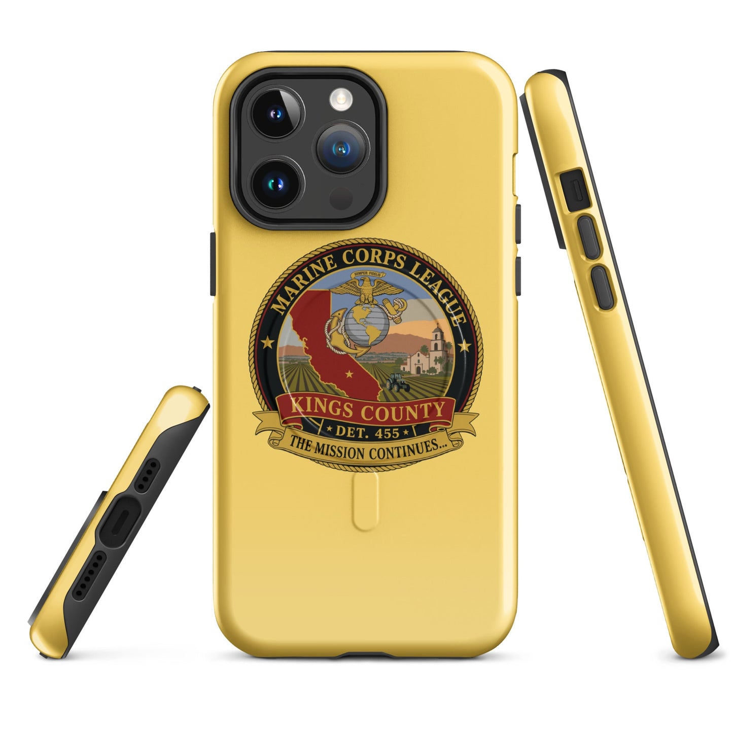 Magsafe Tough Case for iPhone | Marine Corps League kings County Det 455 | Shield Logo