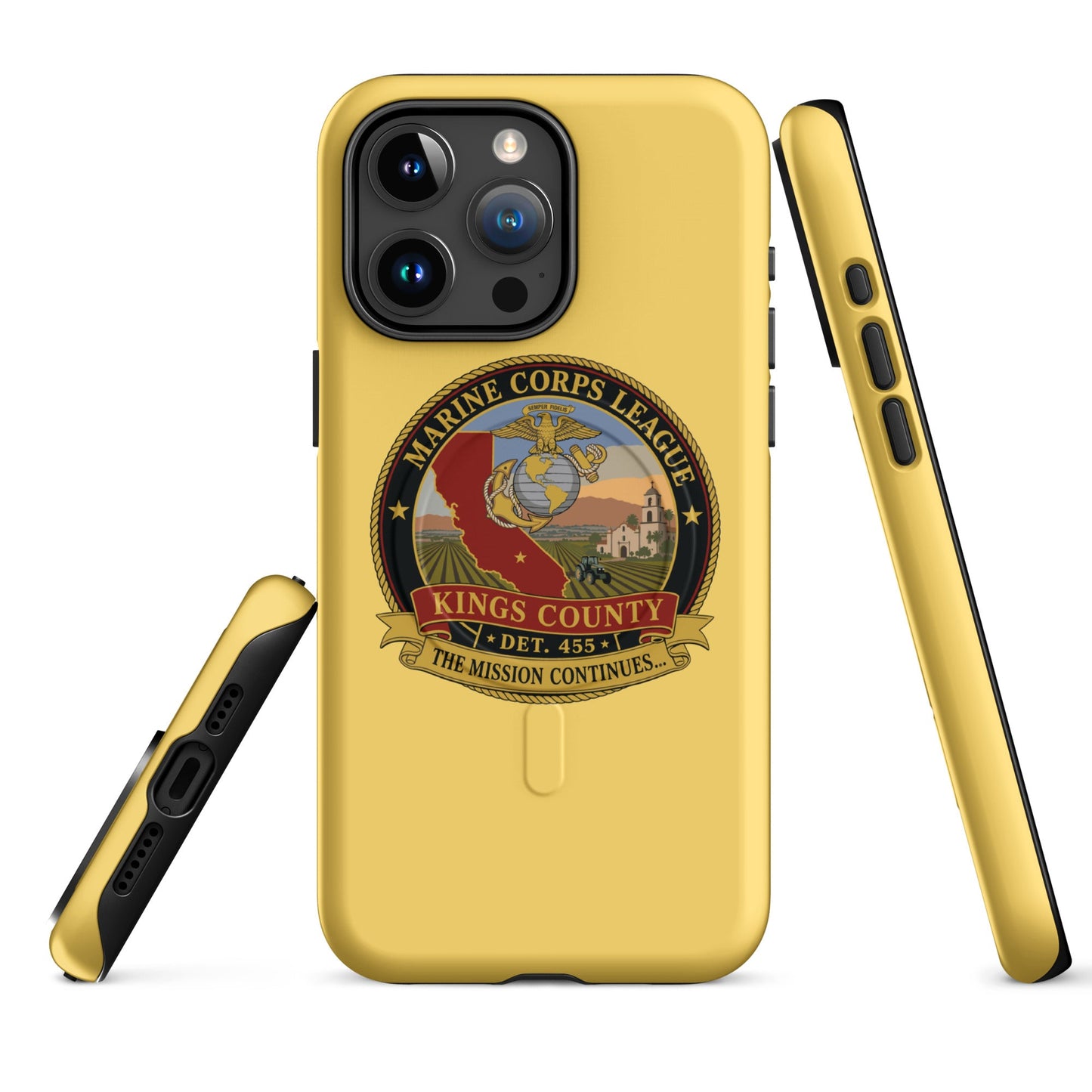 Magsafe Tough Case for iPhone | Marine Corps League kings County Det 455 | Shield Logo