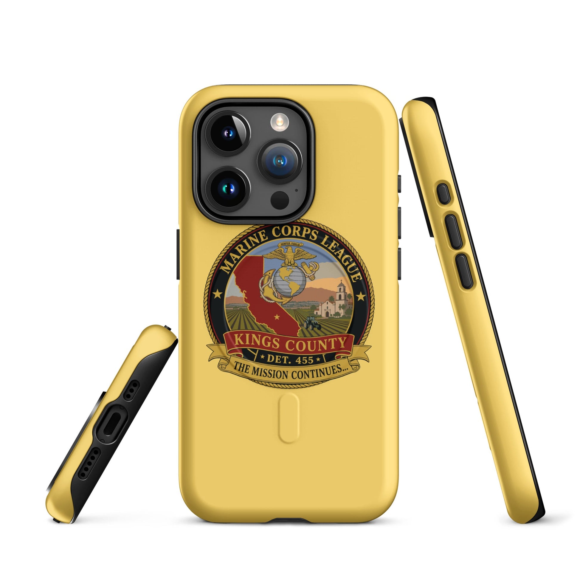 Magsafe Tough Case for iPhone | Marine Corps League kings County Det 455 | Shield Logo