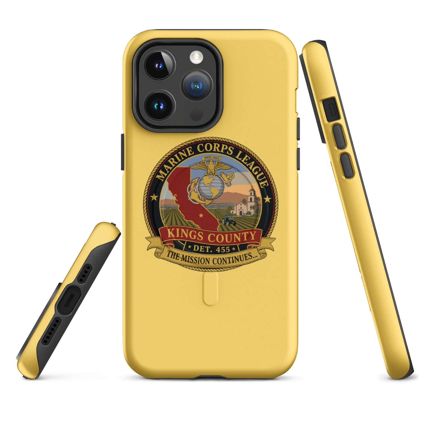 Magsafe Tough Case for iPhone | Marine Corps League kings County Det 455 | Shield Logo