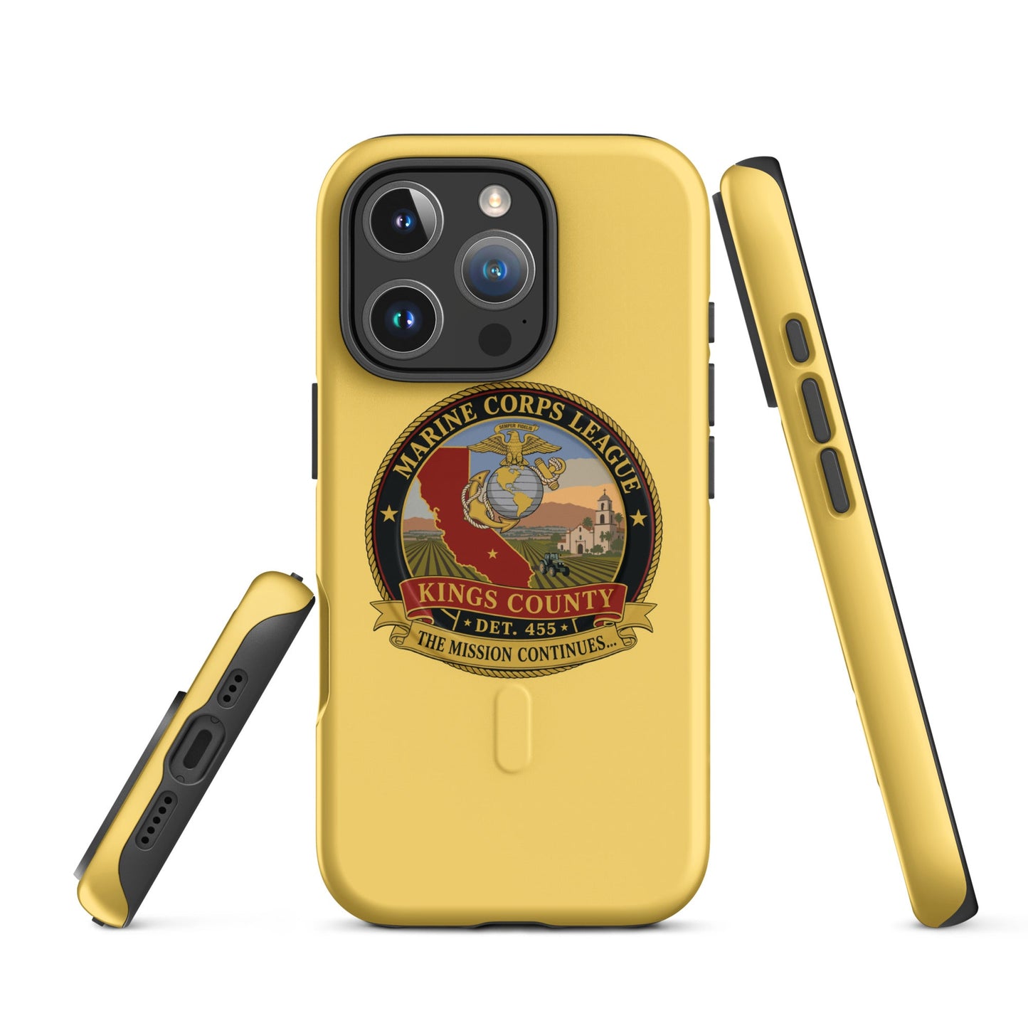 Magsafe Tough Case for iPhone | Marine Corps League kings County Det 455 | Shield Logo