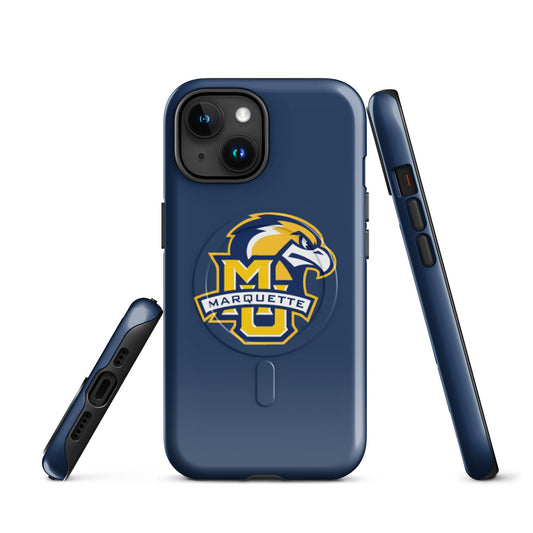 Magsafe Tough Case for iPhone | Marquette University Women's Hockey | Eagle Crest Logo
