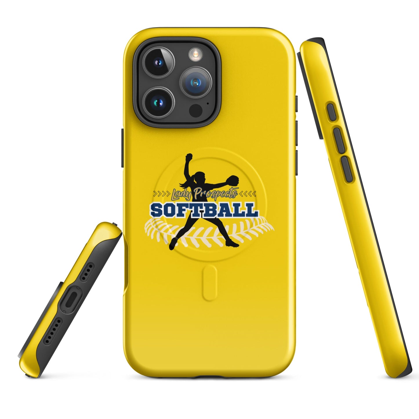 Magsafe Tough Case for iPhone | Marucci Prospects | Fastpitch Crest Logo