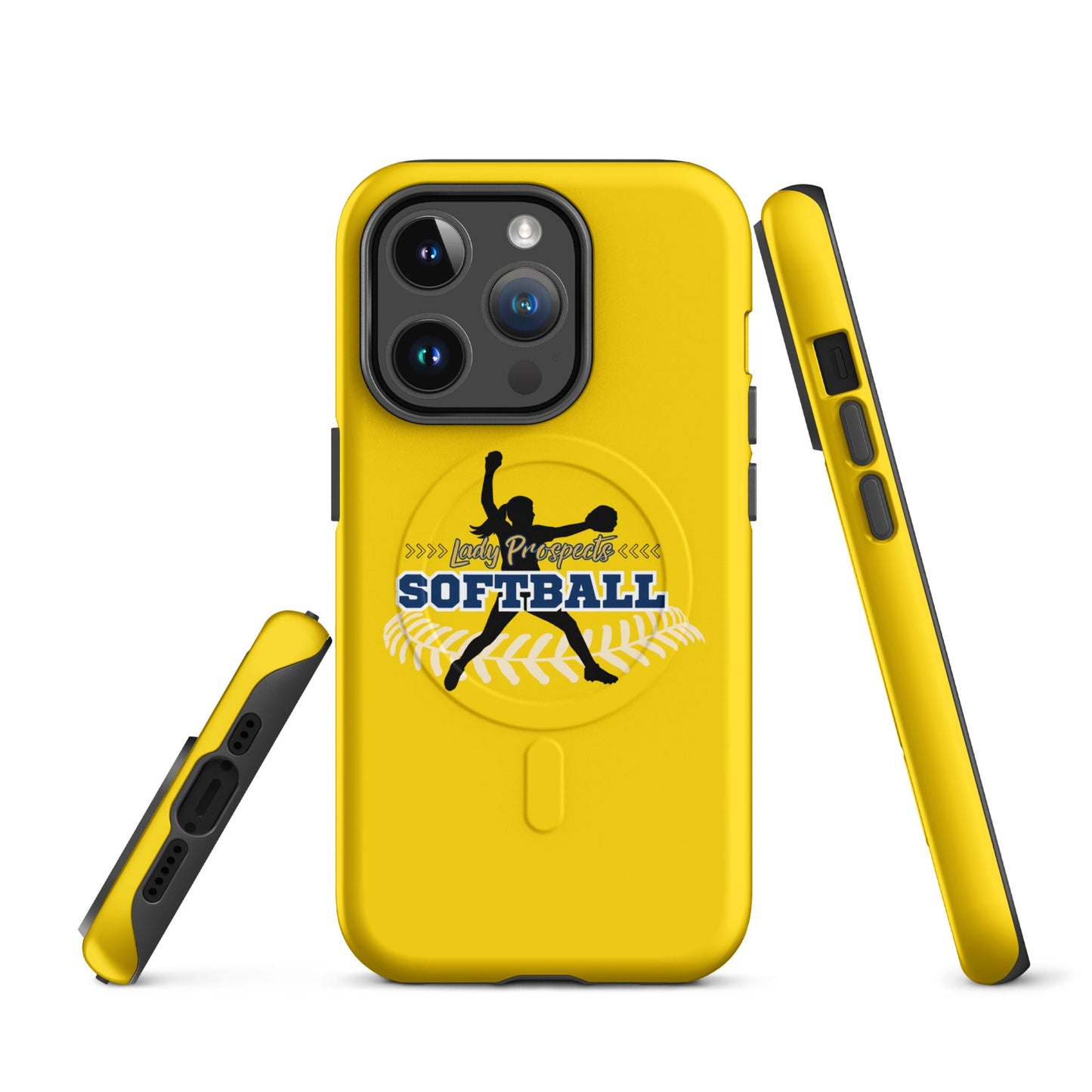 Magsafe Tough Case for iPhone | Marucci Prospects | Fastpitch Crest Logo